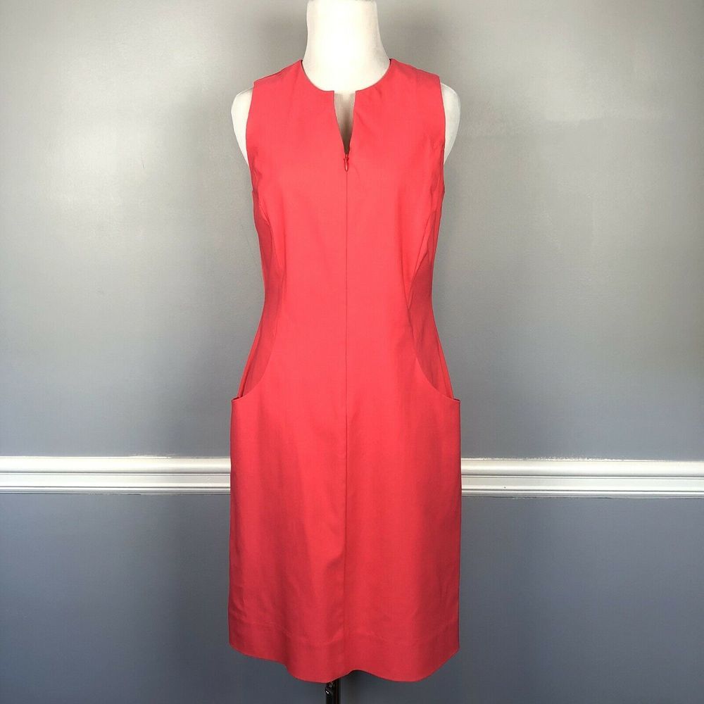 J.McLaughlin Hudson Sleeveless Shift Dress Pink